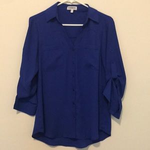 Royal blue EXPRESS Portofino shirt